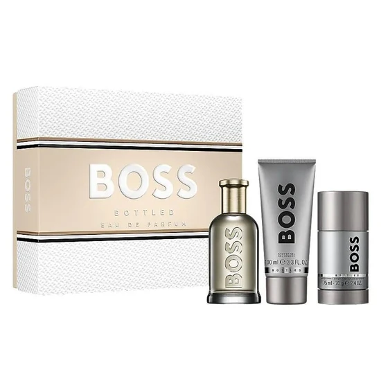 Hugo Boss Boss Bottled Eau De Parfum Gift Set 100Ml, 100Ml Shower Gel & 75G Deodorant