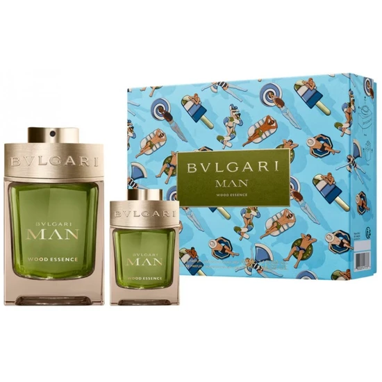 Bvlgari Man Wood Essence Gift Set