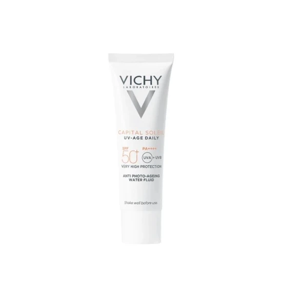 Vichy Capital Soleil Uv Age Daily SPF 50+ Invisible Sun Cream With Niacinamide