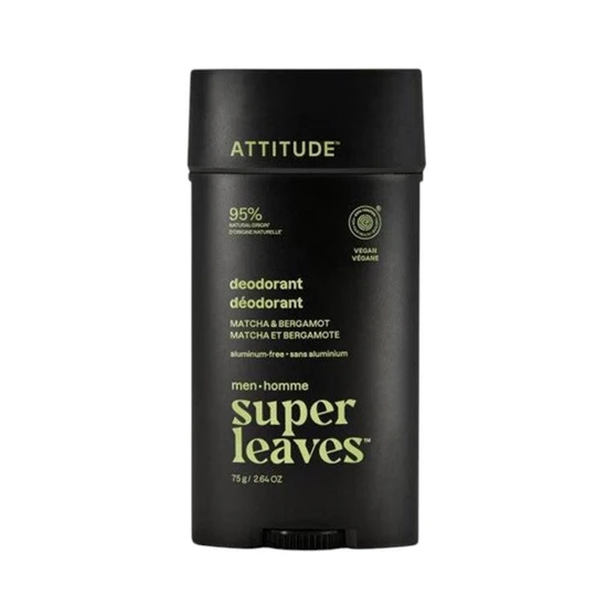 Attitude Super Leaves Men Deodorant Matcha & Bergamot