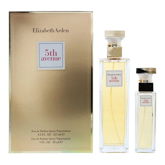 Elizabeth Arden 5th Avenue Gift Set 125ml Eau De Parfum + 30ml Eau De Parfum