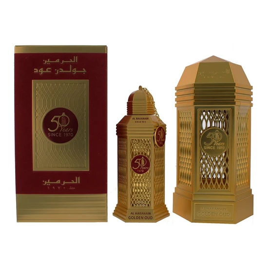 Al Haramain 50 Years Golden Oud Eau De Parfum