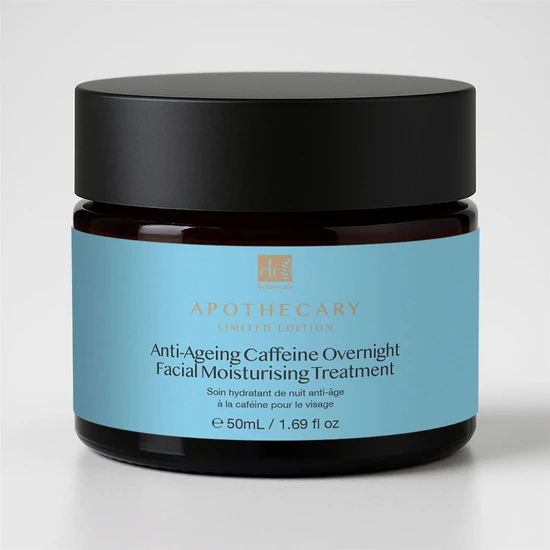 Dr Botanicals Anti-Ageing Caffeine Overnight Facial Moisturising Treatment