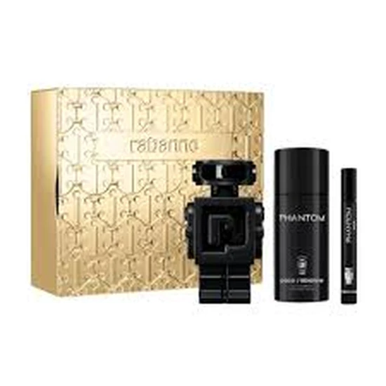 Paco Rabanne Phantom Parfum Gift Set 100Ml Parfum, 150Ml Deodorant & 10Ml Parfum