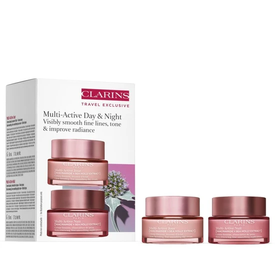 Clarins Multi-Active Day & Night Cream Duo Set