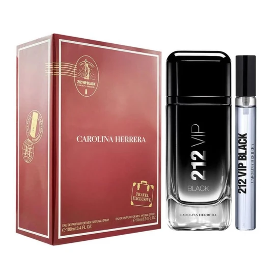 Carolina Herrera 212 VIP Black Eau De Parfum Gift Set