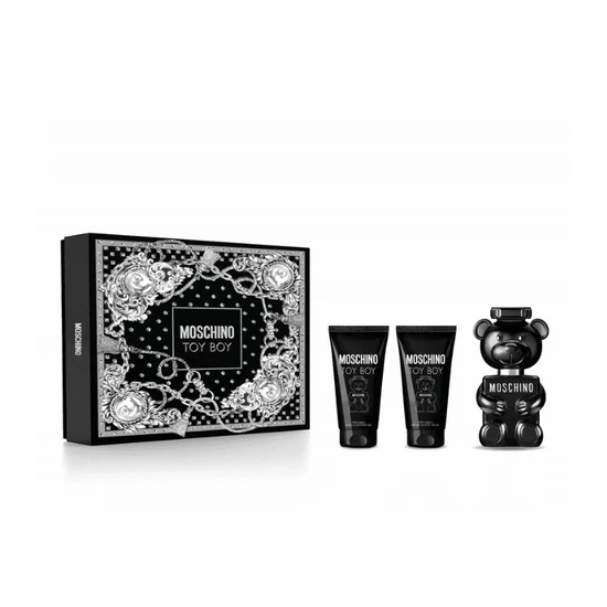 Moschino Toy Boy Eau De Parfum Gift Set 50Ml, 50Ml Aftershave Balm & 50Ml Shower Gel