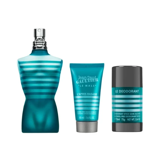 Jean Paul Gaultier Le Male Eau De Toilette Aftershave Set