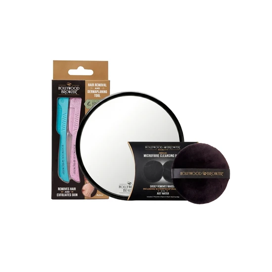 Hollywood Browzer The Eco Dermaplaning Duo Kit