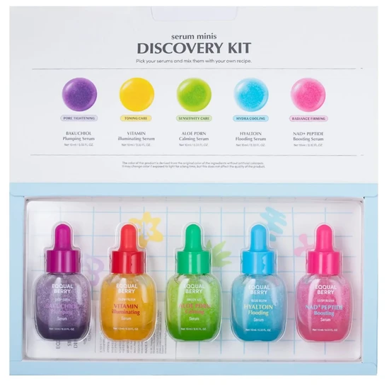 Eqqualberry Serums Minis Discovery Set