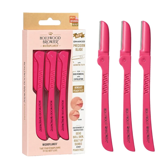 Hollywood Browzer Microplaner Trio Electric Fuschia