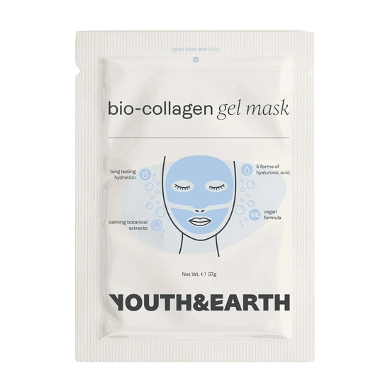 Youth and Earth Hyaluronic Acid Bio-Collagen Gel Face Mask