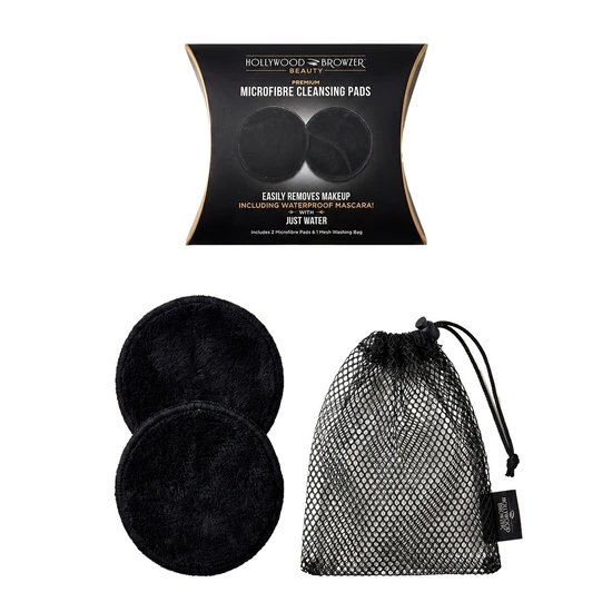 Hollywood Browzer Facial Clensing Pads Black