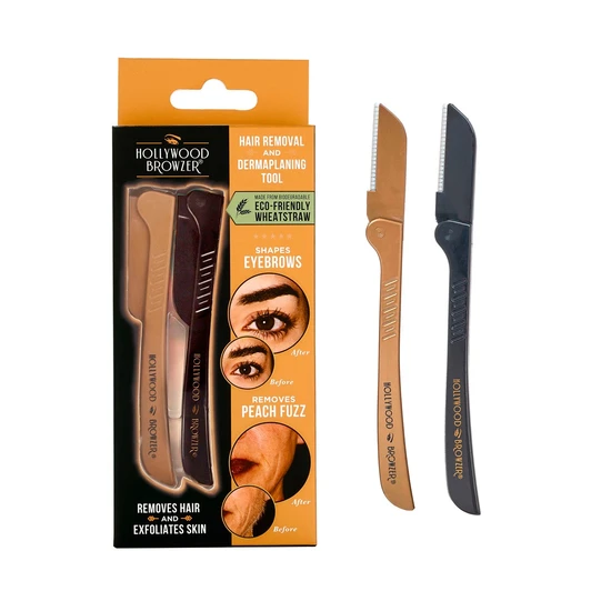 Hollywood Browzer Dermaplaner Duo Browzer Gold & Black