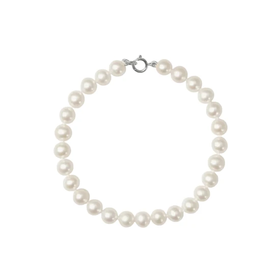 Kyoto Pearl Bertie 4mm Pearl Bracelet 925 Sterling Silver