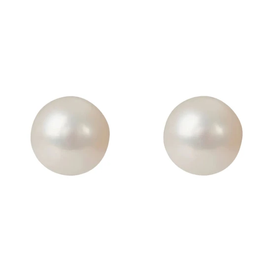 Kyoto Pearl Alvie 6mm Pearl Stud Earrings 925 Sterling Silver