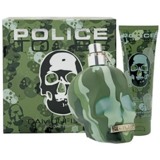 Police To Be Camouflage Eau De Toilette 75ml Gift Set