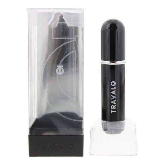 Travalo Classic Refillable Black Perfume Bottle
