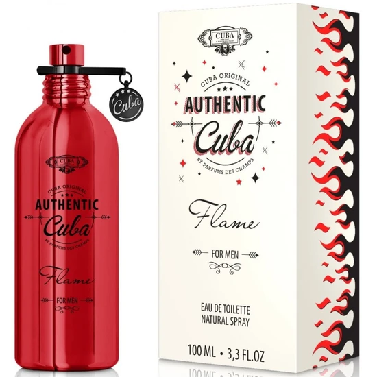 Cuba Authentic Flame Man Eau De Toilette