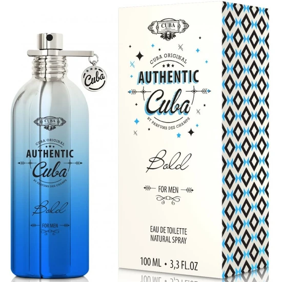 Cuba Paris Authentic Bold Man Eau De Toilet Spray