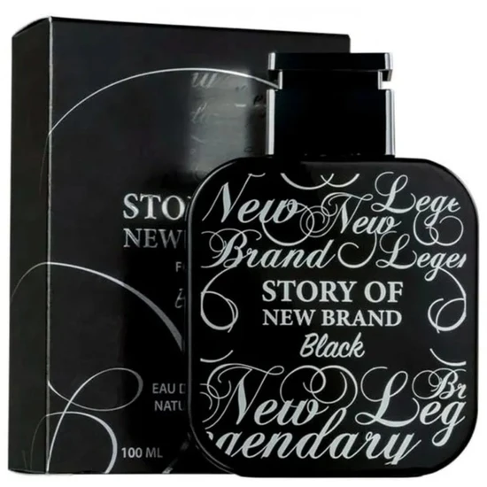 New Brand Story Of Black For Men Eau De Toilette 100Ml