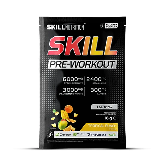Skill Nutrition Skill Pre-Workout Tropical Punch