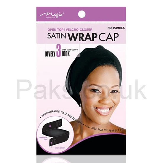 Magic Collection Satin Wrap Cap