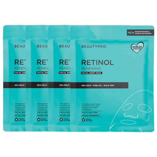 BeautyPro Retinol Anti-Ageing Facial Sheet Mask