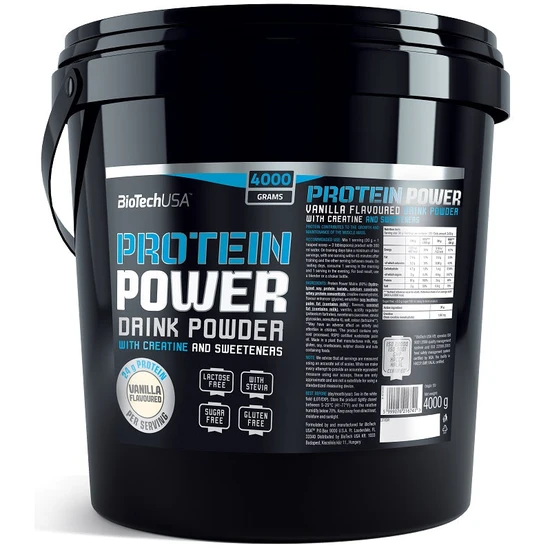 Biotechusa Protein Power Strawberry Banana - 4000G