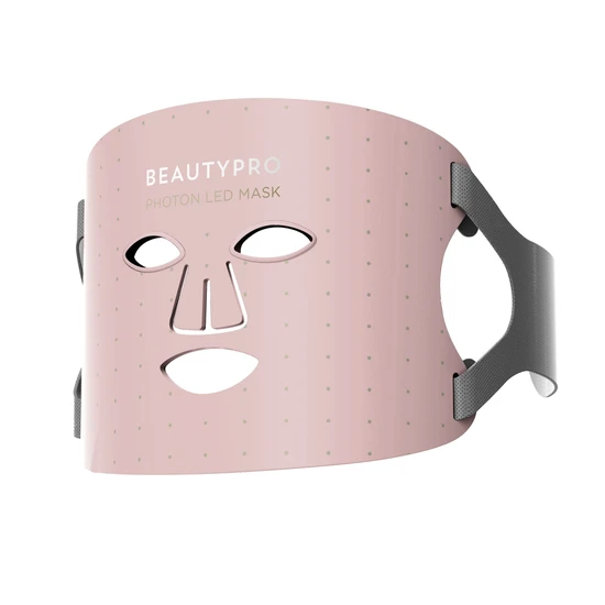 Beautypro Photon Led Light Therapy Facial Mask Pink