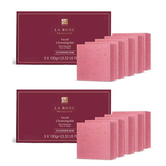 Dr Botanicals La Rose Francaise Facial Cleansing Bar