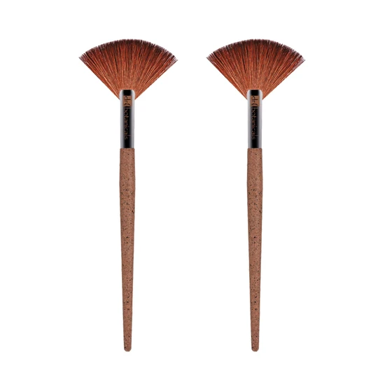 Dr Botanicals Coffee Ground Fan Brush