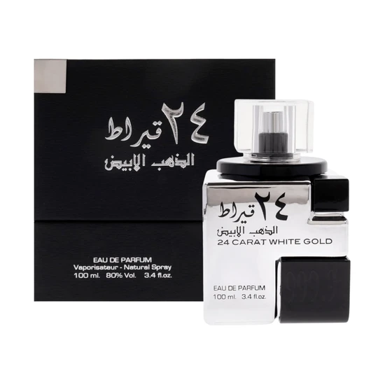Lattafa 24 Carat White Gold Eau De Parfum