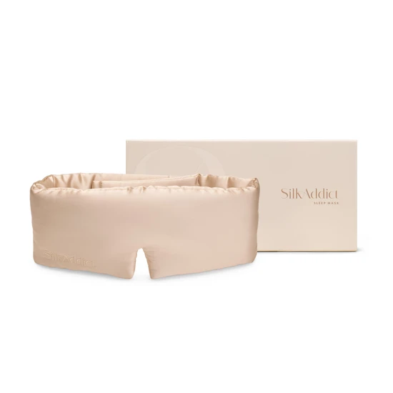 Silk Addict 100% Mulberry Silk Sleep Mask Wrap