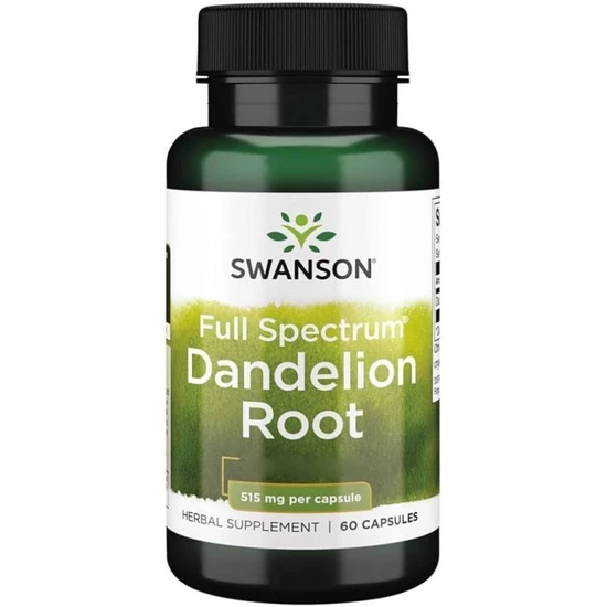 Swanson Dandelion Root 515mg Capsules