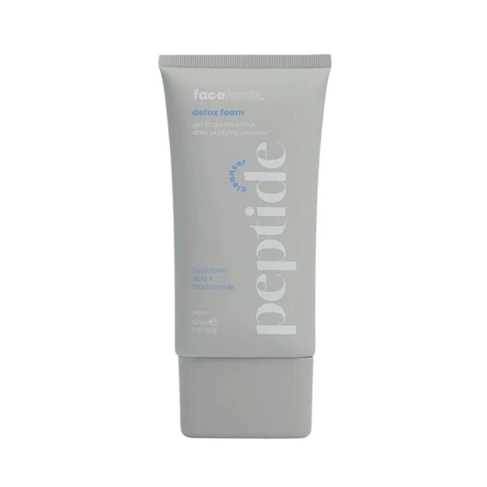 Face Facts Peptide Detox Foam Cleanser With Hyaluronic Acid & Niacinamide 150Ml