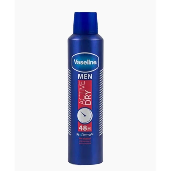 Vaseline Men Active Dry 48H Deodorant Spray 250Ml