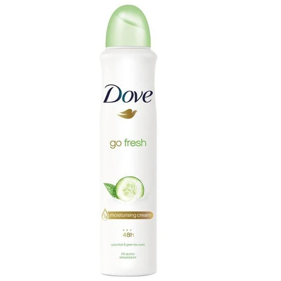 Dove Go Fresh Cucumber & Green Tea 48H Anti-Perspirant Spray 250Ml