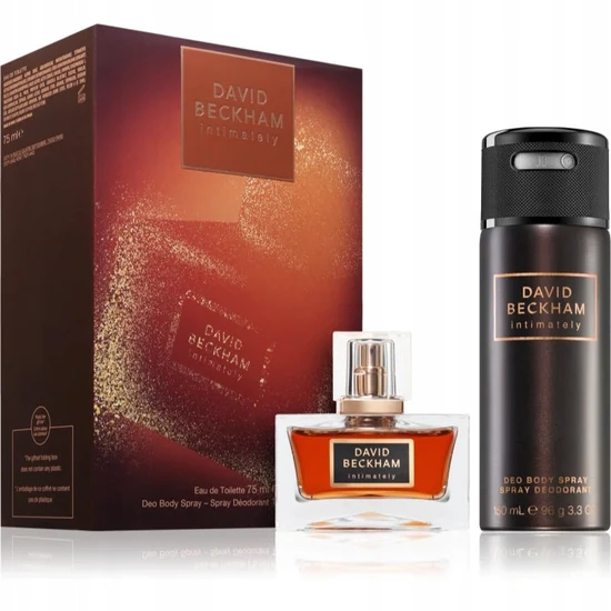 David Beckham Intimately Eau De Toilette Gift Set