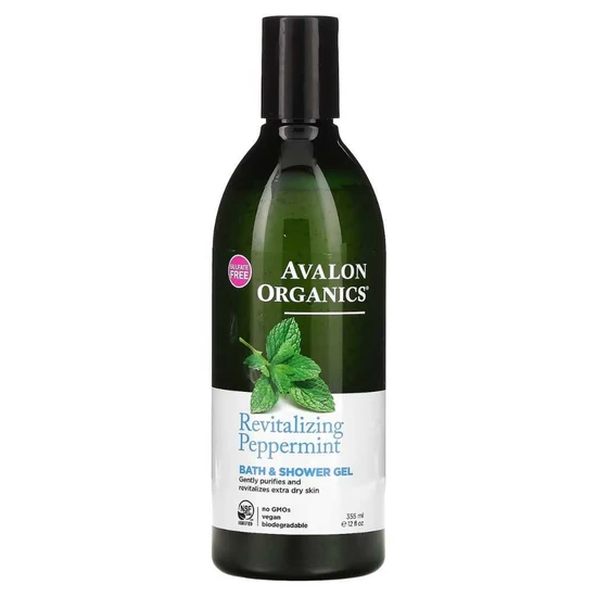 Avalon Organics Peppermint Bath & Shower Gel