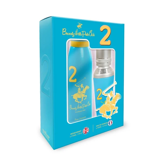 Beverly Hills Polo Club Ladies Eau De Parfum Two Gift Set