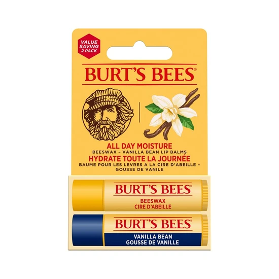 Burt's Bees Beeswax & Vanilla Lip Duo