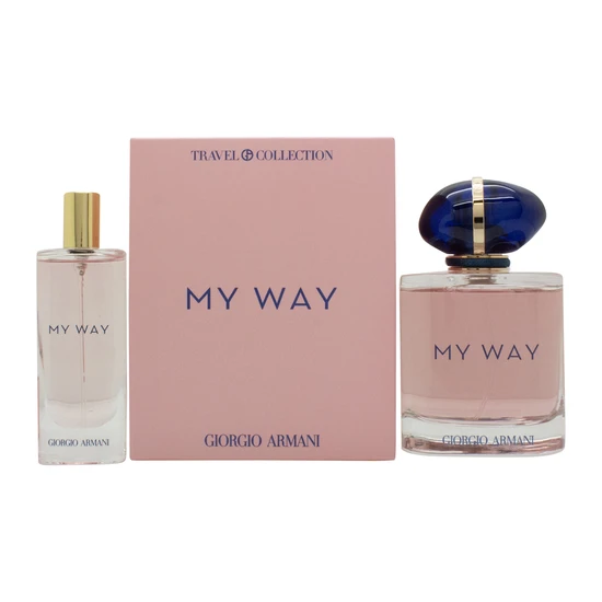 Giorgio Armani My Way Eau De Parfum Gift Set 90ml & 15ml