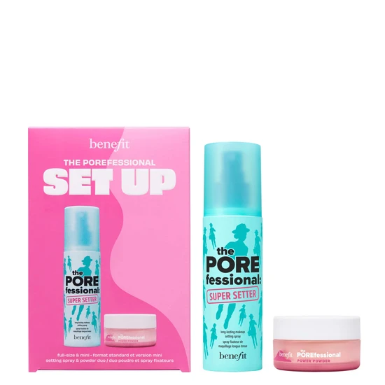 Benefit The POREfessional Set Up Setting Spray & Powder Duo