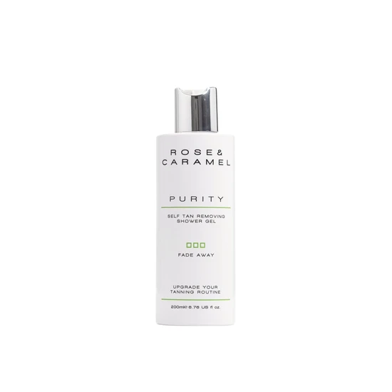 Rose & Caramel Purity Self Tan Removing Shower Gel