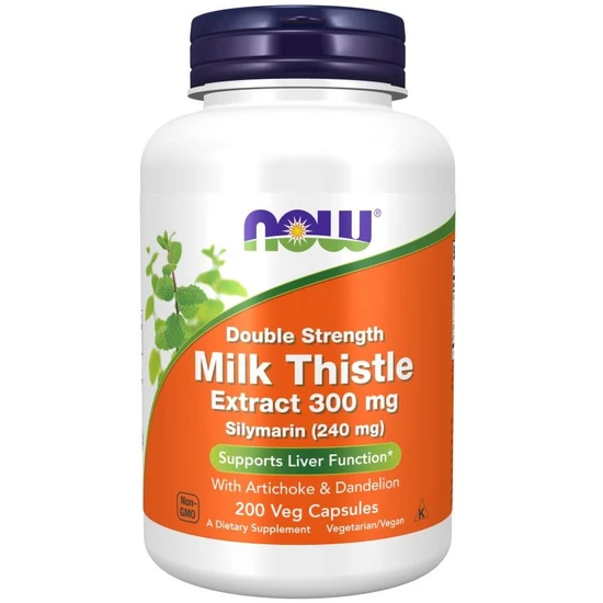 NOW Foods Milk Thistle Extract With Artichoke & Dandelion
