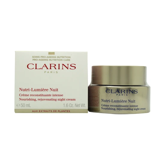 Clarins Nutri-Lumiere Nourishing, Rejuvenating Night Cream