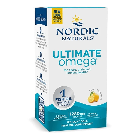 Nordic Naturals Ultimate Omega 1280mg Lemon