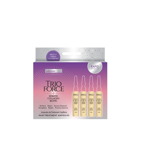 ARGANICARE Trio Force Hair Treatment Ampoules