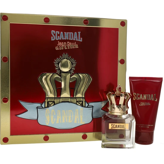 Jean Paul Gaultier Scandal Pour Homme Gift Set 50ml Eau De Toilette + 75ml Shower Gel